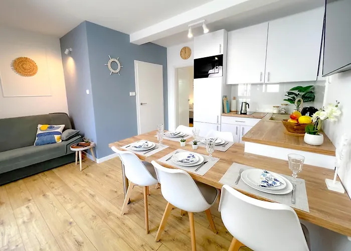 公寓 5b Blue Marine Basen Brodziki Plac Zabaw The Of Przy Plaz Poddąbie